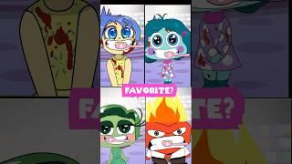 #insideout #cute #joy #envy #anger #disgust #animation