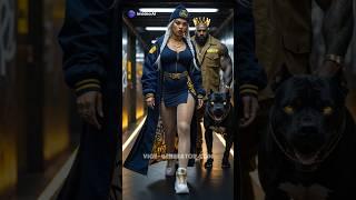 Queens of Brands and Their Bodyguards - Adidas, Levis, Gucci and much more! #invideoai #gucci