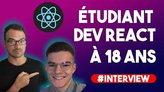 DEVENIR DEV FRONT REACT EN PARALLÈLE DE SES ÉTUDES - INTERVIEW AXEL