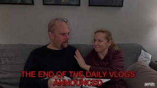 The End Of The Daily Vlogs Announcement (NOT CLICKBAIT)  [Day 5164 - 12.20.24]