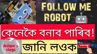 Follow me Robot | Science Projects Brain | Invasion of Student | DIY projects | Projects Guide