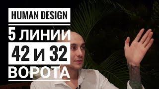 Дизайн Человека 42 и 32 ворота. 5 линии Даниил Трофимов. Human Design