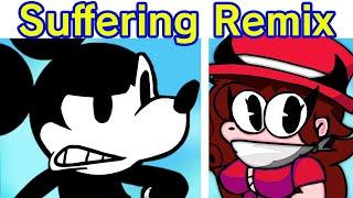 Friday Night Funkin' Unknown Suffering Reanimated Remix, Mickey Mouse (FNF Mod/Wednesday Infidelity)