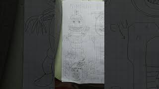 Nightmare bb concept |Fnaf real world draw part 9