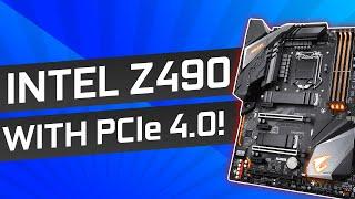 Intel Z490 Motherboards With PCIe 4.0 Ready Slots?!