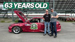 The S14 Pro Car Returns After a Year – Driven by a 63-Year-Old Drifter!