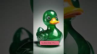 Cool ducks made of green emerald #shorts #duck #AI #art #cool #design #ideas #ducks #emerald #green