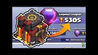 Clash Of Clans Th 10 Pushing To Legend League