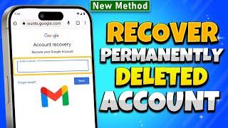 How to Recover Permanently Deleted Gmail Account 2025 [Quick Solution]