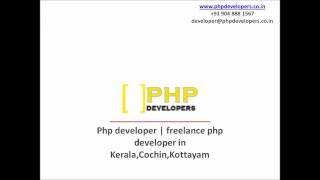 php developer kerala cochin kottayam | Freelance PHP Developer Kerala