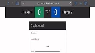 How to embed the billiard scoreboard in Streamlab Mobile 如何在手機 Streamlab 直播裏面加上計分板