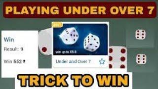 HOW TO HACK 1XBET OVER UNDER 7 DICE USING THIS THIS APP AND EARN  $2000 ON EVERY MINUTE