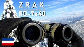 ZRAK RD 7x40 | Yugoslav Army Binoculars | Jugoslawisches Dienstglas | Zeiss NVA DF Clone | Fernglas