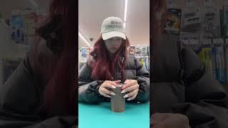 bubble tea & lunch at Korean Convenience Store  #asmr #koreanconveniencestore #편의점 #lifeinkorea