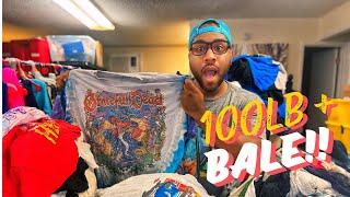 We Bought A 100lb Bale Of GRAPHIC TEES...Some Are Vintage!!