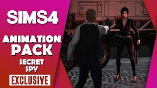 The Sims 4 | Secret SPY | Realistic Animation Pack | Download