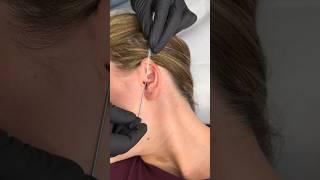 Daith piercing. #subscribe for more #piercings #piercing #youtubeshorts #shorts #daithpiercing #ear