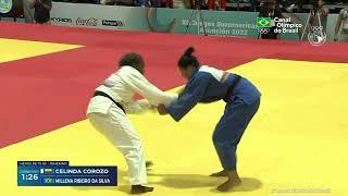 ASSUNÇÃO 2022 - Milena Ribeiro fica com medalha de prata na categoria até 70Kg no Judô