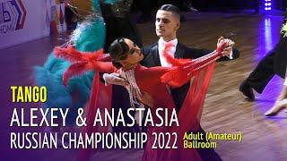 Tango = Alexey Glukhov & Anastasia Glazunova = 2022 Russian Championship Adult Ballroom