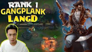  LangD Gangplank vs Pantheon - Patch 14.19 - LangD Rank 1 Gangplank Guide