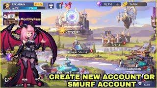 HOW TO CREATE NEW ACCOUNT OR SMURF ACCOUNT IN MOBILE LEGENDS ADVENTURE