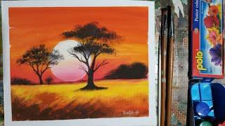 Beautiful Sunset painting