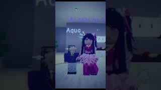 Collab with gatau siapa COSPLAY AI OSHI NO KO #cosplay #capcutedit #capcut #roblox #ai