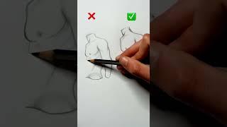 How to draw abs #art