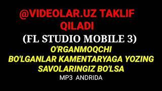 Tez kunda  fl studio Mobile3 o'rganamiz #uzbek #uzrap