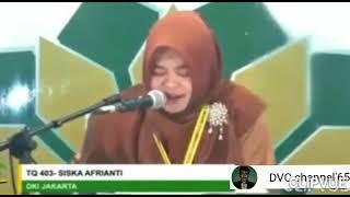 Siska Afrianti || DKI Jakarta | Qori'ah Terbaik 3 Nasional 2022