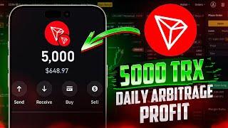 How to Earn 5000 TRX Every 3 Minutes: Hottest Tron Arbitrage Link!