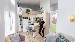 Solo Mom's Custom Designed Tiny House