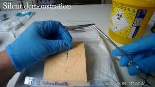 An introduction to suturing - the interrupted suture