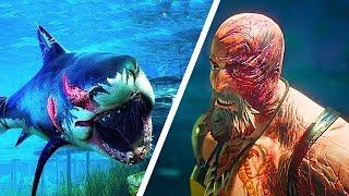 MANEATER All Bosses/Boss Fights (Apex Predators & Scaly Pete) 4K 60FPS