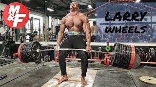 BEAST Larry Wheels at His Muscle & Fitness Photo Shoot