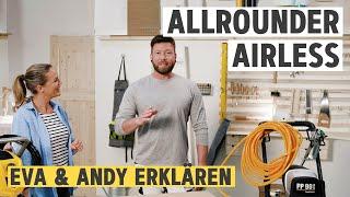 Airless-Allrounder für ambitionierte Heimwerker im Vergleich - Eva & Andy erklärens | WAGNER