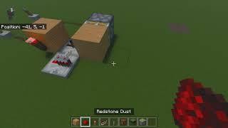 Minecraft Compact XOR Gate