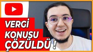 YOUTUBE VERGİ SİSTEMİ HAKKINDA (İçinizi Rahatlatacak)