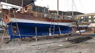 Ahşap Tekne  Bakımı Hazırlanması #Dry Dock#Heyamola #yacht