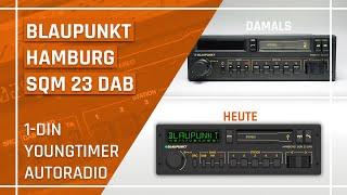 Youngtimer Autos aufgepasst: Blaupunkt HAMBURG SQM23DAB Autoradio neuste Technik trotz H-Kennzeichen