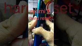 how to hard reset redmi 9 2023 redmi 9 hard reset kaise kare