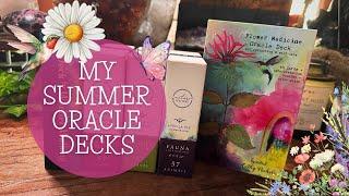 My Summer Vibe Oracle Decks