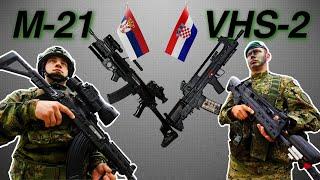 SRPSKA PUŠKA M-21 VS HRVATSKA PUŠKA VHS?