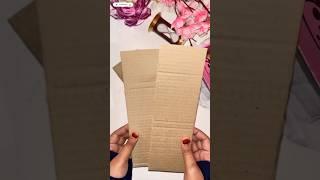DIY cardboard craft ideas | wall hanging | beautiful wall decor #shortsfeed #viral #diy #craft #art