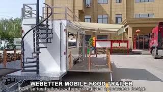 Do You Like This Two-Level Food Trailer? #shorts #foryou #business