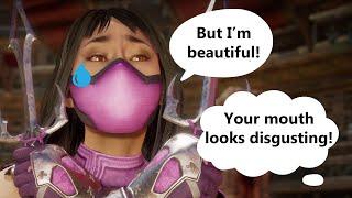 Characters Mock Mileena's Look