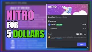 Buying Discord Nitro for 1 Year for $5? CHEAP DISCORD NITRO (2025)