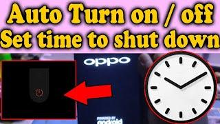 Automatic turn on and off Android devices |  How to set up shut down time on your Phone