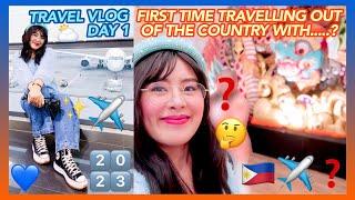 TRAVELLING OUT OF THE COUNTRY FOR THE FIRST TIME WITH.....?  (2023 BALI TRAVEL VLOG DAY 1) ️