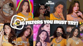 INSTAGRAM FILTER YOU MUST TRY PART 3 |  NEW TREND AESTHETIC INSTAGRAM FILTER 2021 | BABYLYN CARLES